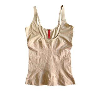 Spanx Open-Bust Women's Sz  Size 1X Beige Shaping Cami Adjustable Straps